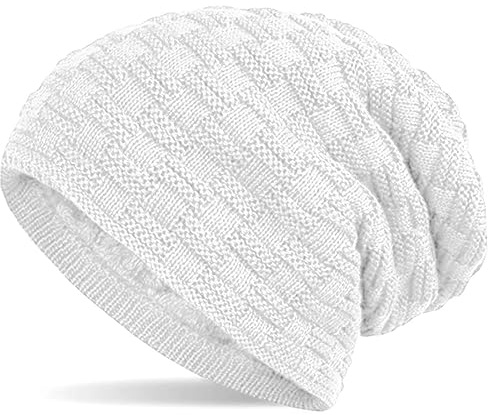 Hatstar Warme gefütterte Feinstrick Damen Beanie Mütze | Herren Mütze | mit Flecht Muster und sehr weichem Fleece Innenfutter | Unisex Wintermütze weich & warm