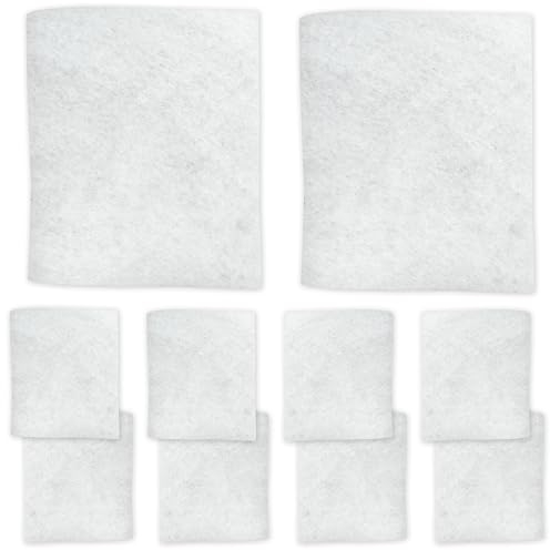 Dunstabzugshaube Filter 10 Stück 57x47 cm zuschneidbar EXTRA STARK 10mm Abzugshaube Filter universell einsetzbar Dunstabzug Filter - Filtermatte - Dunstfilter 10er Pack