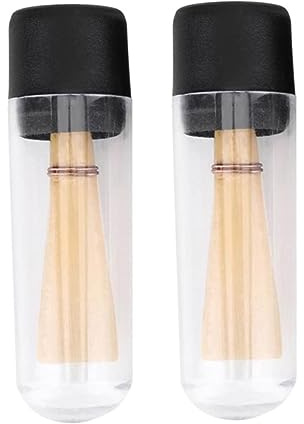 Fagottrohr Ersatz für Anfänger mit Feiner Verarbeitung | Natürliche Schilfrohrqualität, Beige Farbe, keine Grate, Flexibel, Kompakt, Zubehör, 2 Stück-pack