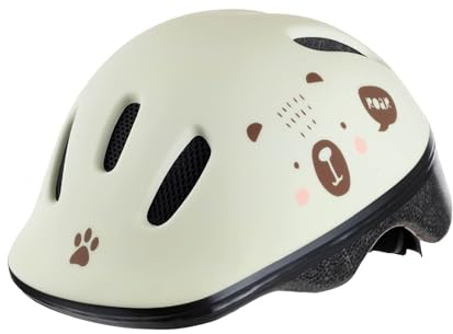 XXS Casco Bebé Polisport AMZ (44-48 cm) - Casco Infantil Ligero 190g con 6 Ventilaciones Y Red Antiinsectos. Casco De Ciclismo para Niño Pequeño, Bicicleta De Equilibrio, Triciclo Y Sillas Delanteras
