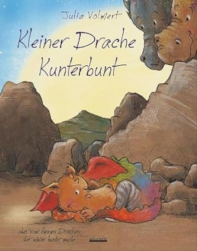 Kleiner Drache Kunterbunt: oder Vom kleinen Drachen, der immer bunter wurde - Ein Bilderbuch für Kinder ab 3 Jahre zum Thema Mitmachen und Selbstvertrauen aufbauen (JULIA VOLMERT Bilderbuch)