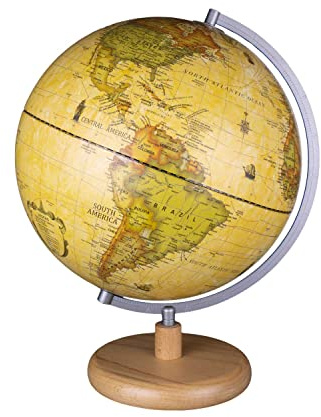 Magellan Mora Leuchtglobus 30 cm mit antiken Kartenbild, zweite Wahl