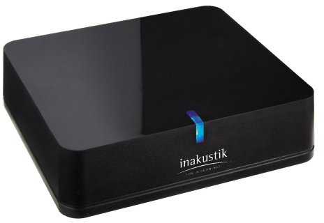 inakustik – 00415003 – Bluetooth Audio Receiver | Für die kabellose Musikwiedergabe vom Smartphone/Tablet über die HiFi Anlage | 1 STK | Dank aptX-Technologie in CD-Qualität - Inkl. optischem Ausgang