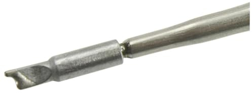 JBC Lötspitze Serie C210, Sonderform, C210012/Ø 1,0/0,7 x 0,4 mm, Fine Pitch C210012 (2210 AD2210 C210 Loetkartusche Loetpatrone Loetspitze Lötkartusche Lötpatrone T210-A)