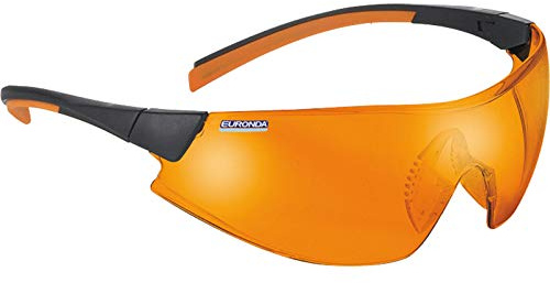 Dental Schutzbrille Evolution ORANGE UV-Schutz Arbeitsschutzbrille Laborbrille