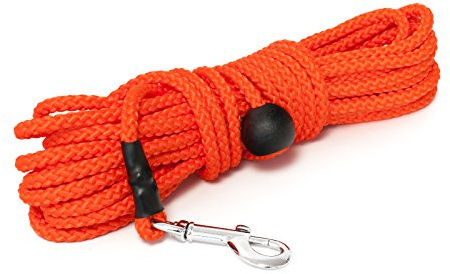 Mystique® Nylon Feldleine rund 7mm neon orange 30m