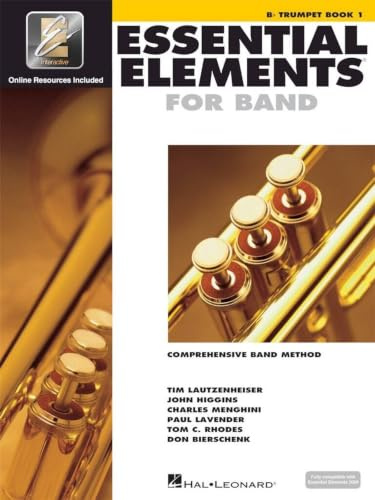 Essential Elements for Band – Trompete Buch 1, mit Online-Ressourcen | Umfassende Band-Methode | Noten und Songbook für Trompete für Lehrer und ... und Aufführung: Trumpet Book 1 (TROMPETTE)