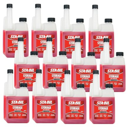 STA-BIL Storage Fuel Stabilizer, 16 oz, 12-Pack | Treats 40 gallons. Keeps fuel fresh up to 24 months and helps protect against corrosion.