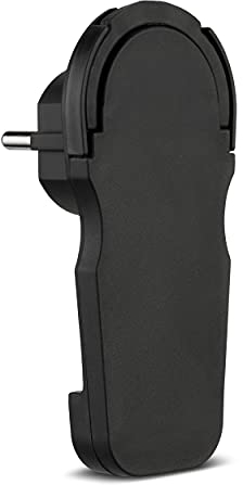 REV 0018260500 Connettore Piatto con Contatto di Protezione, Solo 8 mm di Spessore, 3680 W, Nero