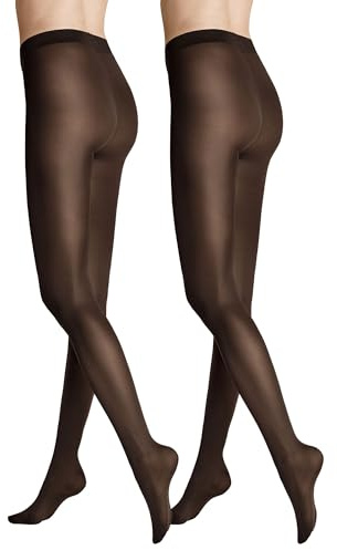Hudson Damen Strumpfhosen Simply 40 2-Pack matt 40 Den