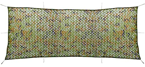 vidaXL Tarnnetz 1,5x4m Flecktarn Bundeswehr Armee Army Netz Tarnung Camping