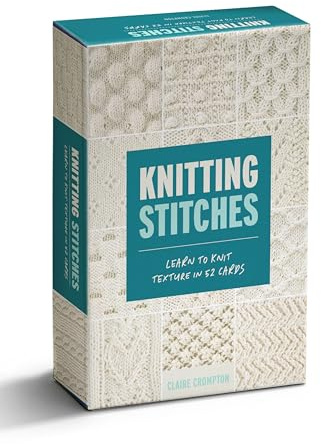 Knitting Stitches Card Deck: Learn to Knit Texture in 52 Cards