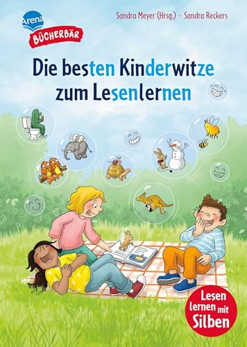 Die besten Kinderwitze zum Lesenlernen: Der Bücherbär: Erstlesebuch mit Silbentrennung, Witze für die 1. Klasse (Der Bücherbär: 1. Klasse. Mit Silbentrennung) (Der Bücherbär: Lesen lernen mit Silben)