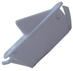 Set of 6 pcs White Window Sash Vent Stops 1754WHITE