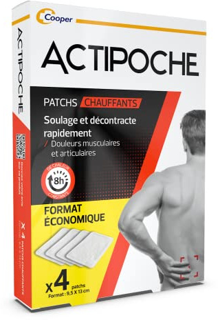 Actipoche Patch chauffant boîte de 4