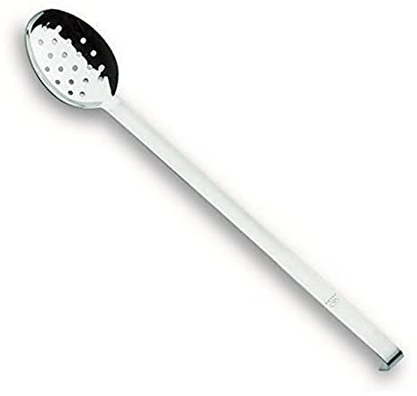 Lacor 60508 - Cuchara Perforada U.P. Acero Inoxidable, 7.5 cm - Cocina | En acero inoxidable, para servir y cocinar con comodidad; ideal para cocina profesional y uso diario en casa, muy práctico