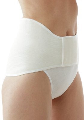 Medima Classic ThermoAS Rückenwärmer mit Klettverschluss, weiß - Größe L
