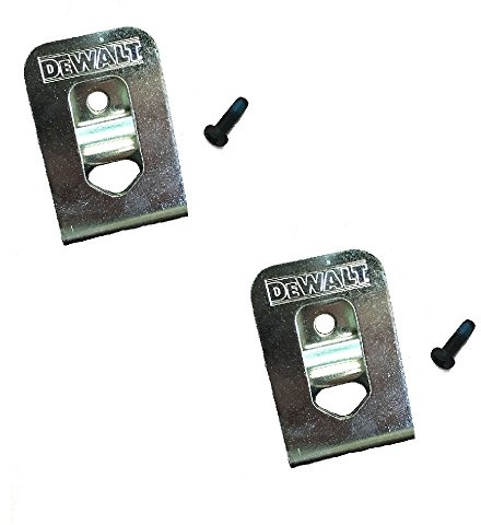 DeWalt Black & Decker (2 unidades) OEM Clip de cinturón/gancho para 20 V Max DCD980 DCD985 DCD980L2 DCD985L2# N169778-2pk