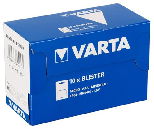 Varta 4903 High Energy batteria (AAA 4B, 10er Pack)