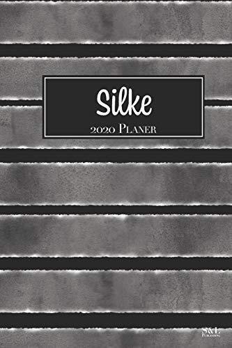 Silke 2020 Planer: A5 Minimalistischer Kalender Terminplaner Jahreskalender Terminkalender Taschenkalender mit Wochenübersicht
