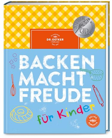 Backen macht Freude für Kinder: Backen lernen mit Dr. Oetker. Für kleine Bäcker*innen ab 8 Jahren. Einfache Rezepte und garantierter Spaß beim Nachbacken!