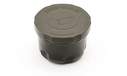 Korda Infuza L, Dipdose für Hakenköder, mit Siebeinsatz, 1 Stück, robuster Behälter für Aromen, ablaufender Dip durch Innensieb, gleichmäßige Benetzung durch Schütteln