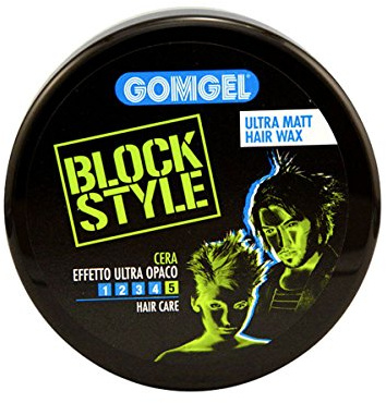 GOMGEL BLOCK STYLE hårvax 100 ml EXTREMT HOLD