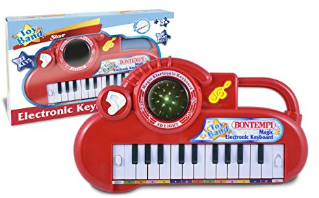 Bontempi 12 2230 - Taastiera elettronica 22 tasti con sfera luminosa