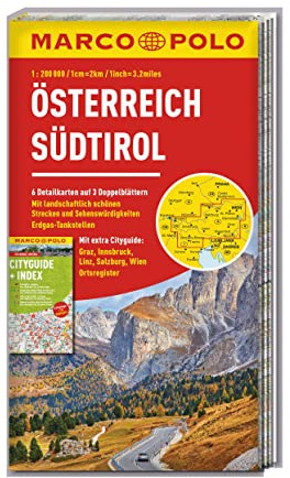 MARCO POLO Kartenset Österreich, Südtirol 1:200.000 (MARCO POLO Regionalkarte)