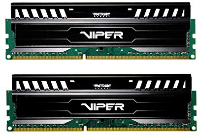 Patriot Memory Viper 3 Black Mamba Arbeitsspeicher 16GB (1600MHz, CL10, 2X 8GB) DDR3-RAM Kit