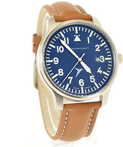 Messerschmitt ME-42B Blau Fliegeruhr ME-BLAUE42B