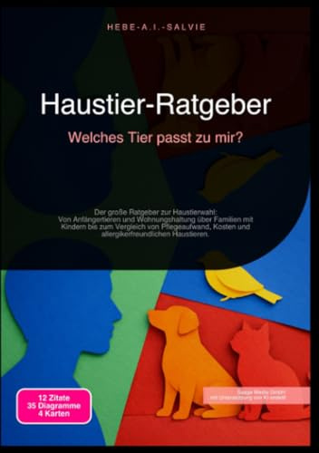 Haustier-Ratgeber: Welches Tier passt zu mir?: Der große Ratgeber zur Haustierwahl: Von Anfängertieren und Wohnungshaltung über Familien mit Kindern ... Kosten und allergikerfreundlichen Haustieren.