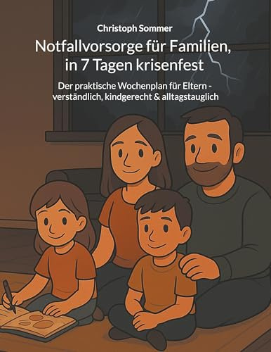 Notfallvorsorge für Familien, in 7 Tagen krisenfest: Der praktische Wochenplan für Eltern - verständlich, kindgerecht & alltagstauglich