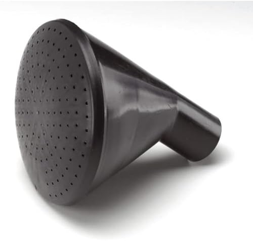 EDA Regadera de plástico negra de 14 litros, Jardin