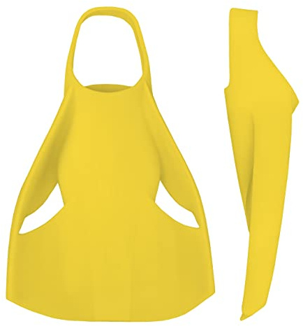 FINIS Edge Swim Fins for Men & Women - 100% Silicone Training Fins - Build Leg Strength & Endurance - Large