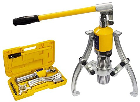 Falon-Tech 10T Hydraulik Abzieher Hydraulisch Radnabenabzieher Polradabzieher (10T-SC)