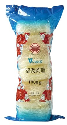 DIAMOND Fideos de cristal, fideos largos, naturalmente veganos y sin gluten - 1 x 1000 g