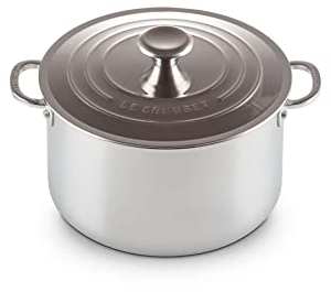 COCOTTE DE ACERO INOXIDABLE LE CREUSET DE 24 A 28CM - 24cm