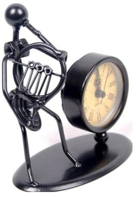GEWA 980714 Skulptur mit Uhr Waldhorn