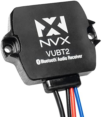 NVX Universal Waterproof Bluetooth 4.0 Audio Receiver for Marine/Boats/Cars/ATV [VUBT2]