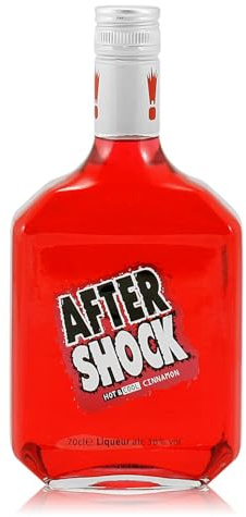 Aftershock Red Hot & Cool Cinnamon Liqueur, 70cl, 30% ABV