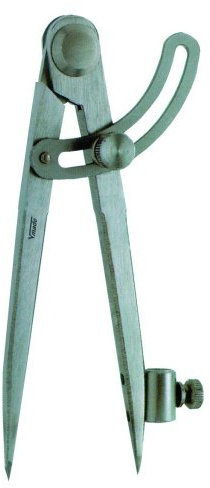 Compas à charnière incurvée et porte 150 mm