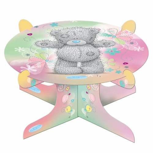 amscan Me To You Single Level Cake Stand 25cm w x 13cm h