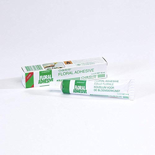 1 TUBETTO Colla per fiori freschi marca oasis 50ML TRASPARENTE
