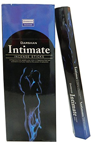 120g Bastoncini d'incenso Intimate 6 scatole incenso indiano