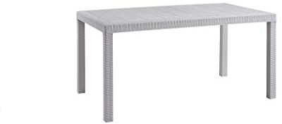 Bica 9094 Houston Tavolo, White, 150x92x9 cm