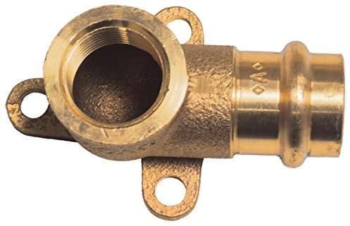 Cornat Press-Wandscheibe Innengewinde 18 mm x 1/2Zoll, 1 Stück, rotguss, T65721812B 18 mm x 1/2 Zoll Innengewinde