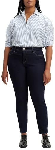 Levi's Plus Size 311™ Shaping Skinny Jeans dam, Darkest Sky, 18 M