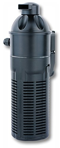 SunSun CUP-609 Filtre intérieur avec pompe 2000 l/h et clarificateur UVC 9 W pour aquarium ou étang jusqu’à 6000 l, consommation 18 W