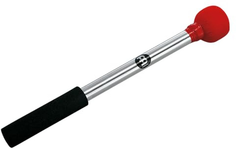 Meinl SB1 Samba Beater 15 Aluminium - Percussion Schlägel | Beater mit 2 Zoll Filzkopf, mit Schaumstoff Griff, Länge 15 Zoll, Aluminium